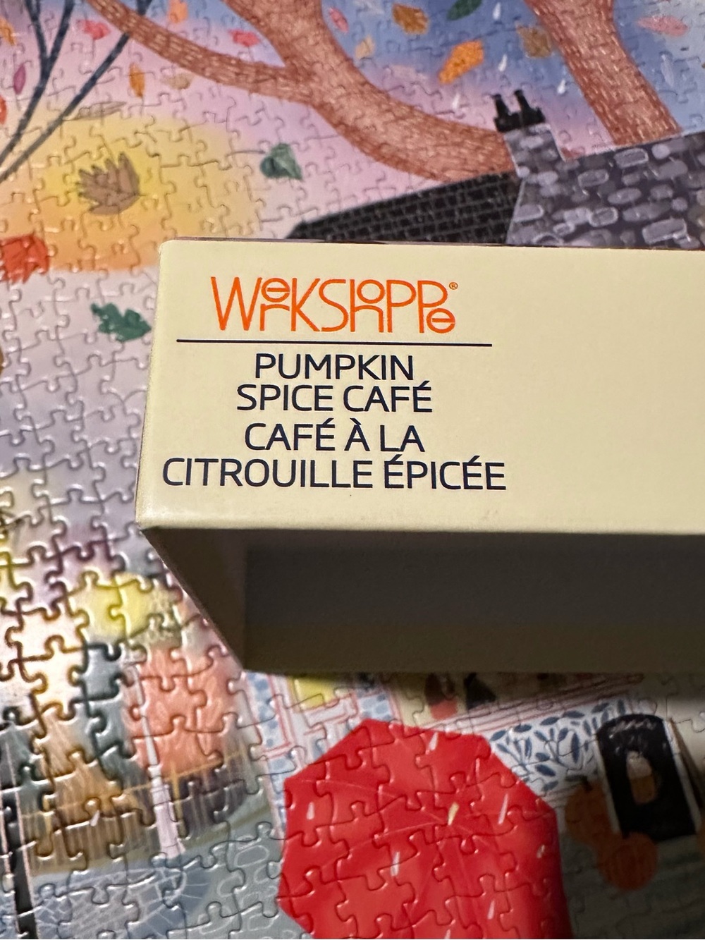 WerkShoppe “Pumpkin Spice Cafe” 1000 piece puzzle - Picture 5 of 6
